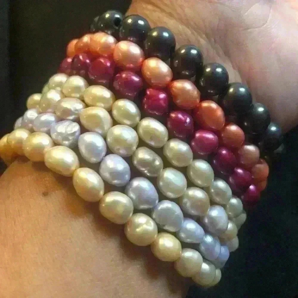 7 pc Mixed bead bracelets - Picture 10 of 10